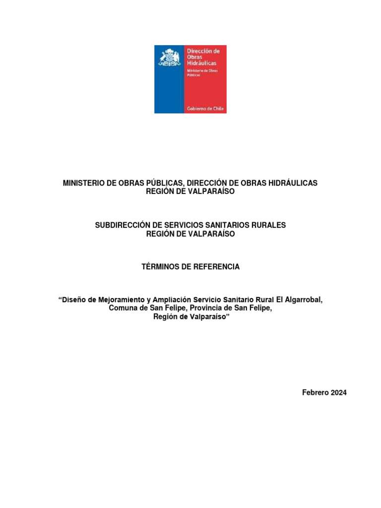 TR SSR El Algarrobal | PDF | Agua subterránea | Agua
