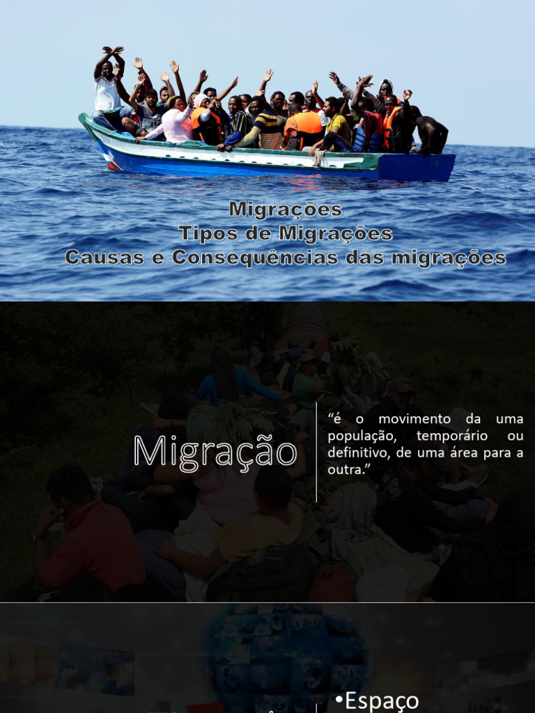 02 - Migrações | PDF | Migração humana | Imigração