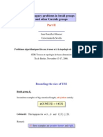 Juan González-Meneses - Conjugacy Problems in Braid Groups and Other Garside Groups Part 2