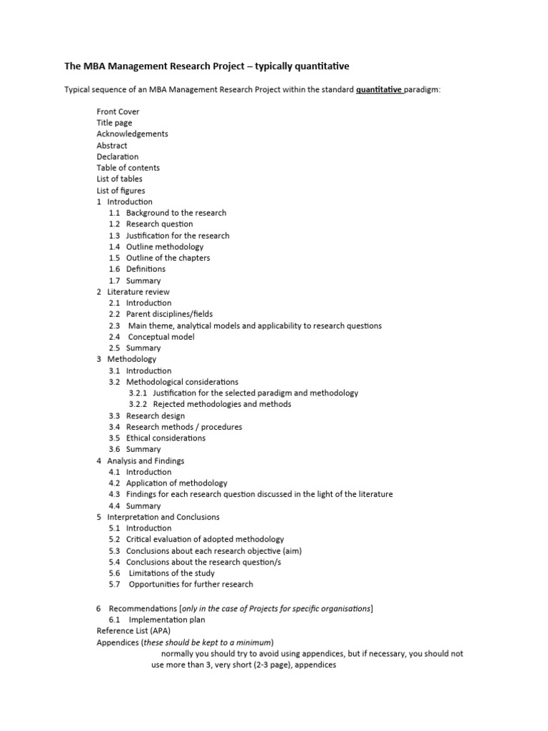 Suggested Thesis Structure | PDF | Methodology | Evaluation
