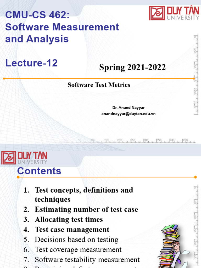 CMU-CS 462 - Software Meassurement and Analysis - 2020S - Lecture ...