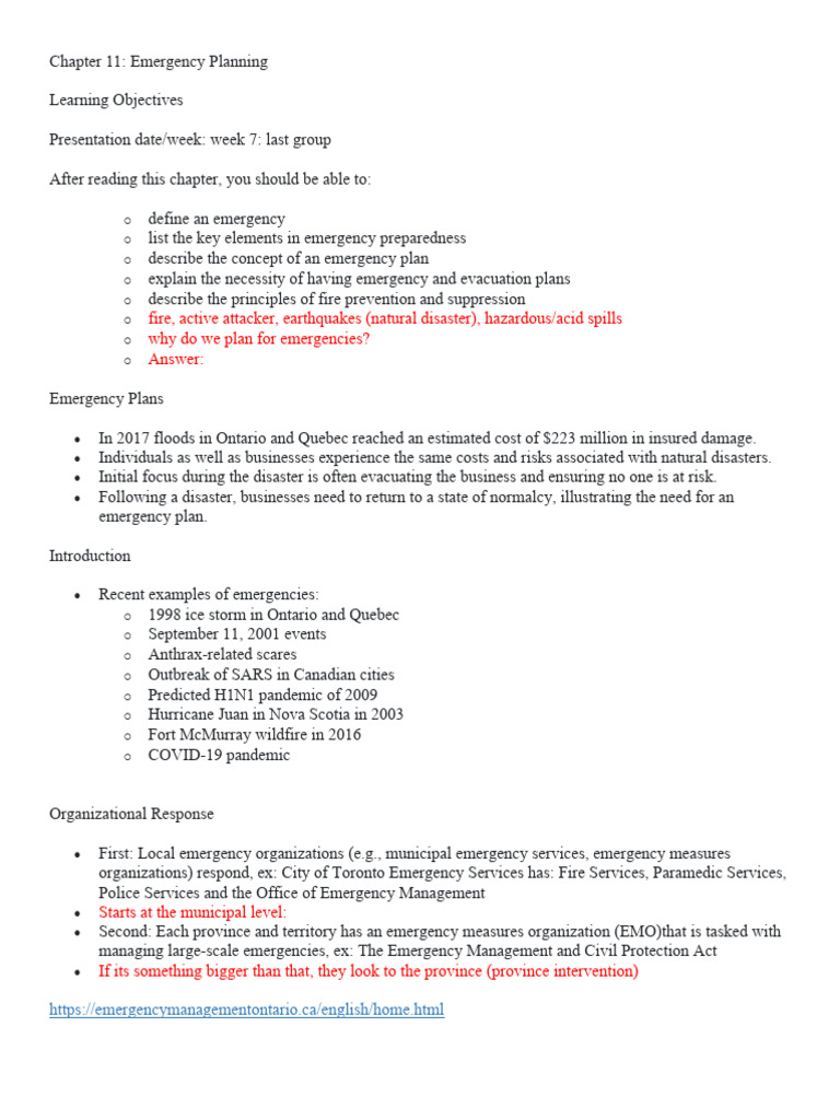 Medevac Procedures in Emergency Planning | PDF | Emergency Management ...