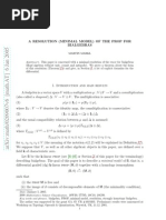 Martin Markl - A Resolution (Minimal Model) of The PROP For Bialgebras