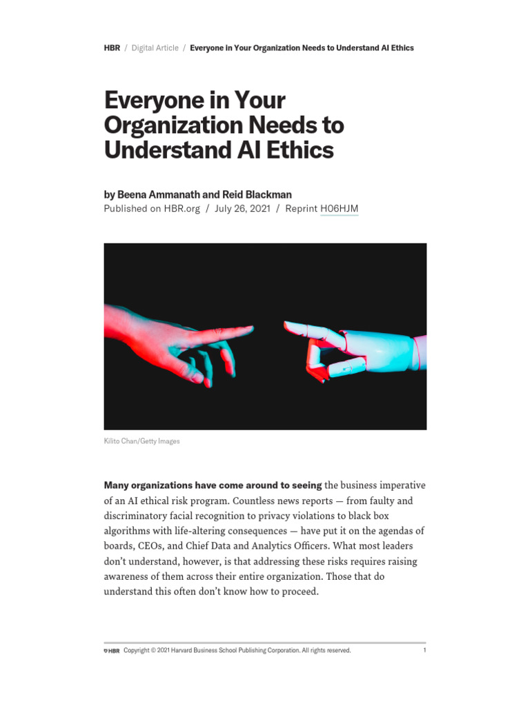 Session 10 R2 Everyone In The Org Needs To Understand Ai Ethics Pdf