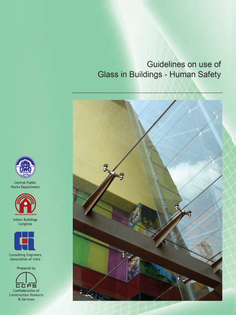 Glass Safety Guidelines for Buildings | PDF | Door | Safety