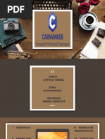 sINONIMIA SOLUCIONARIO