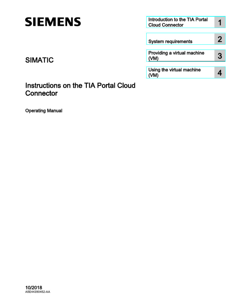 Tia Portal Cloud Connector How to en Us | Download Free PDF | Cloud ...