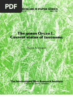 Download IRPS 138 The genus Oryza L Current status of taxonomy by International Rice Research Institute SN74863197 doc pdf