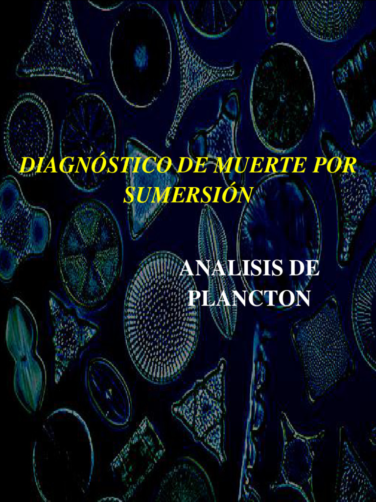 Diagnóstico de Muerte por Sumersión | Descargar gratis PDF | Plancton ...