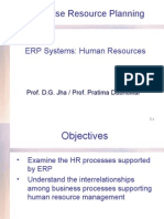 Enterprise Resource Planning: ERP Systems: Human Resources