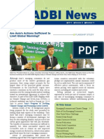ADBI News: Volume 5 Number 3 (2011)