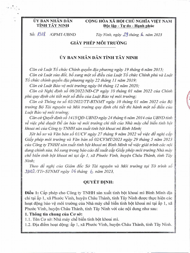 1318 QD 2023 | PDF