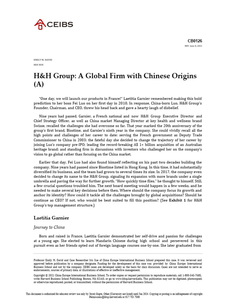 Case Study 2 Pdf Net Income Mergers And Acquisitions