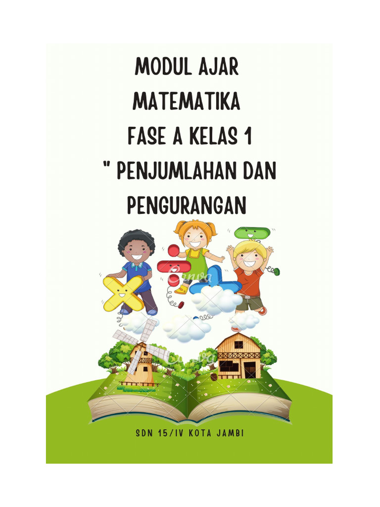 Modul Pembelajaran Matematika Kelas 1 | PDF | Karier & Perkembangan ...