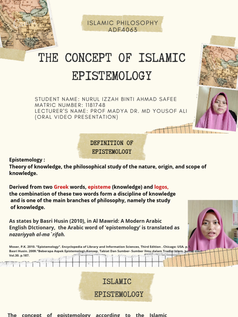 The Concept of Islamic Epistemology Slide Izzah | PDF | Epistemology ...