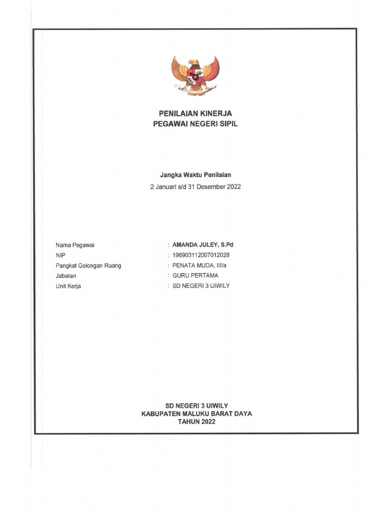 SKP 2022 Dan 2023 | PDF