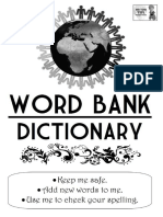 Tom's TEFL - KS2 Word Bank Dictionary