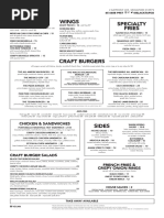 The Nob Menu: No Ordinary Burger Experience | PDF | Hamburgers | Hot Dog