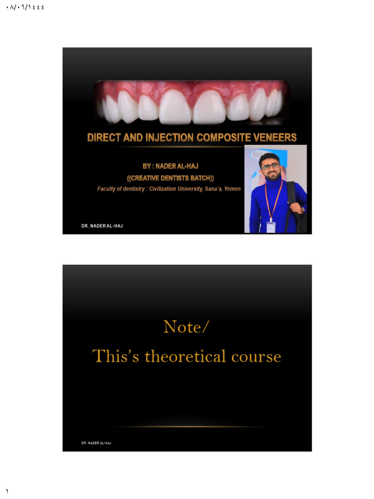 Composite Veneers Guide: Types & Procedures | PDF | Mouth | Tooth