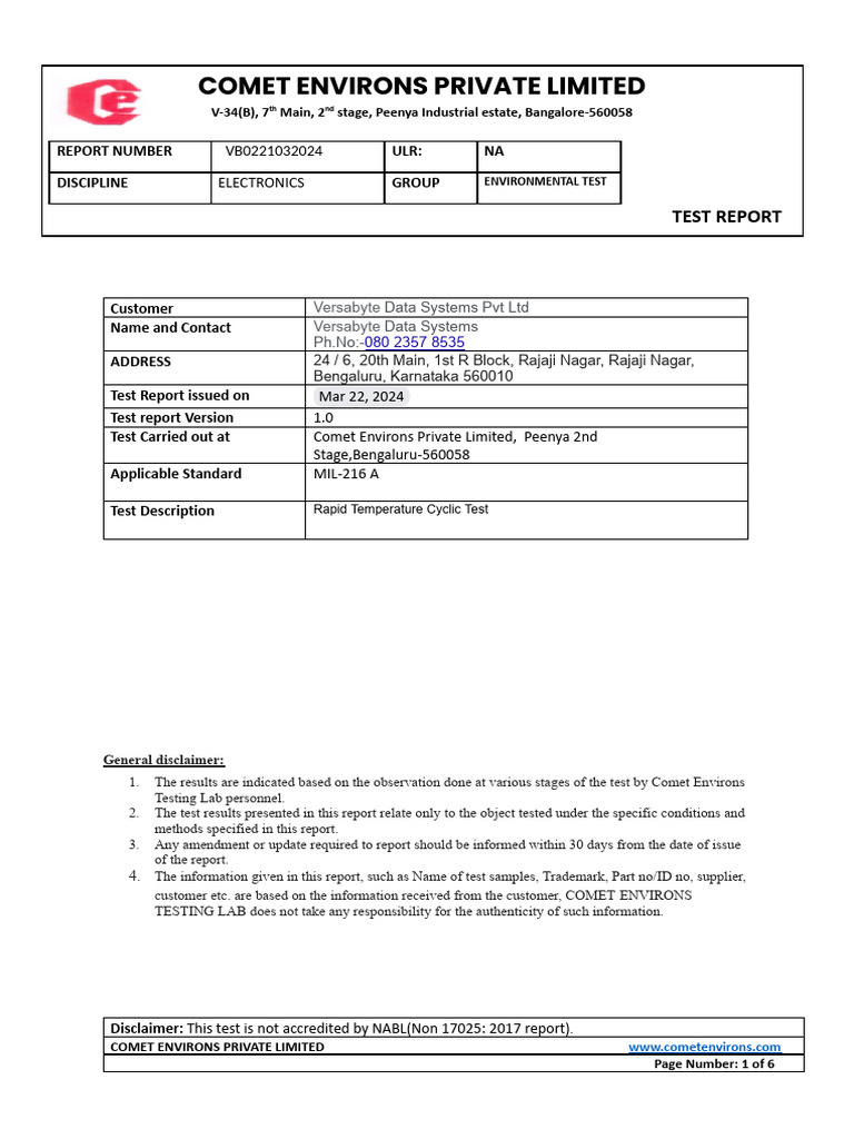 VB0221032024 - Rapid Temp Cyclic Test | PDF