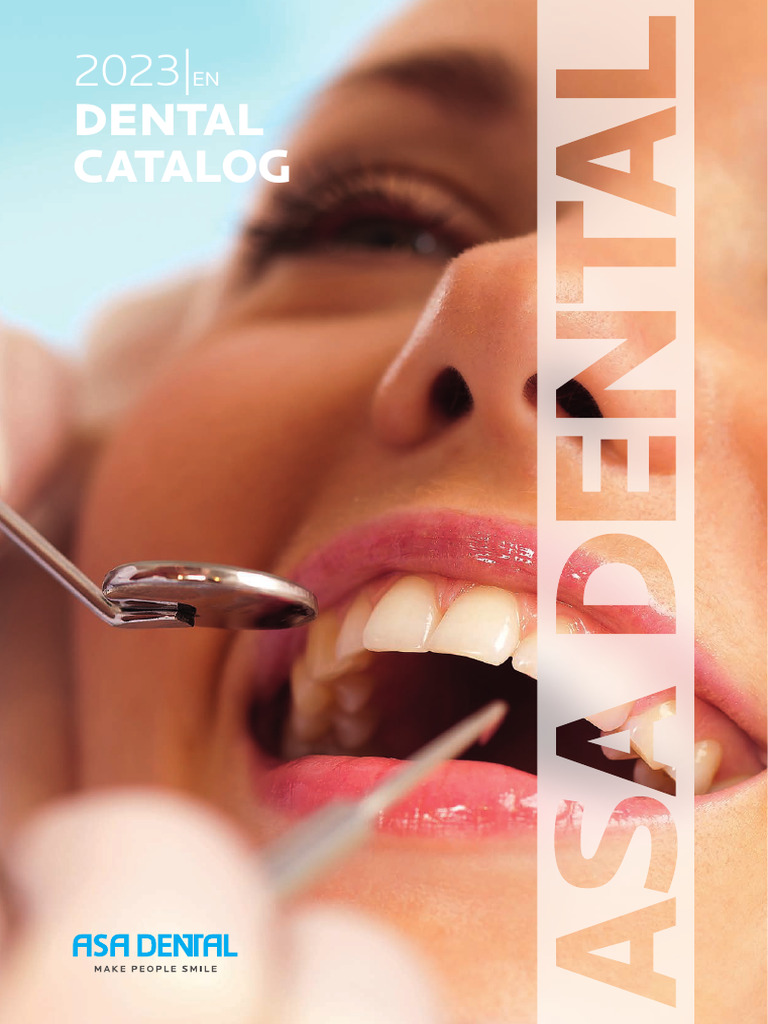 2023 ASA Dental Product Catalogue | PDF | Dentistry | Dentist