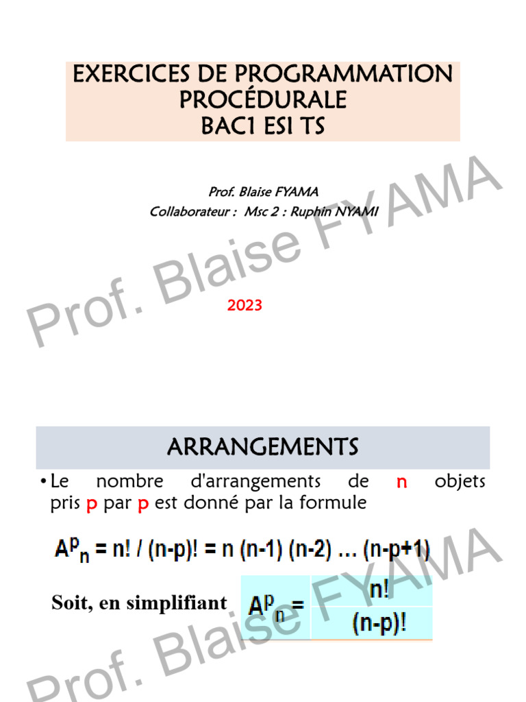 Exercices de Programmation C | PDF | Pointeur (programmation) | Données ...