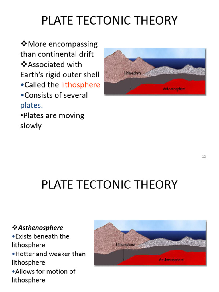 Plate Tectonic Theory Pdf Plate Tectonics Geology