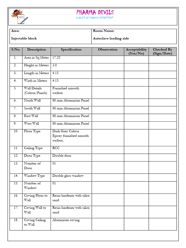 Autoclave Loading Side | PDF