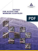 Raking Tubes - Extract CoP For Access and Working Scaffolds 2008