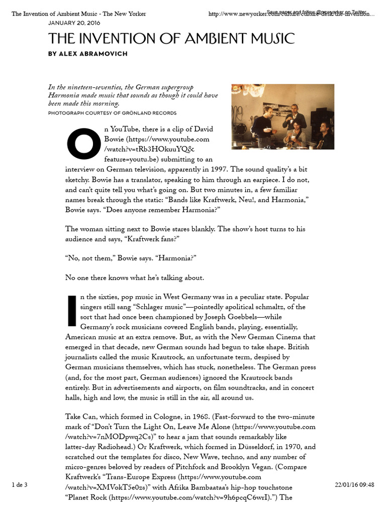 Picture Idea: The Origins Of Ambient Music Explained Pdf