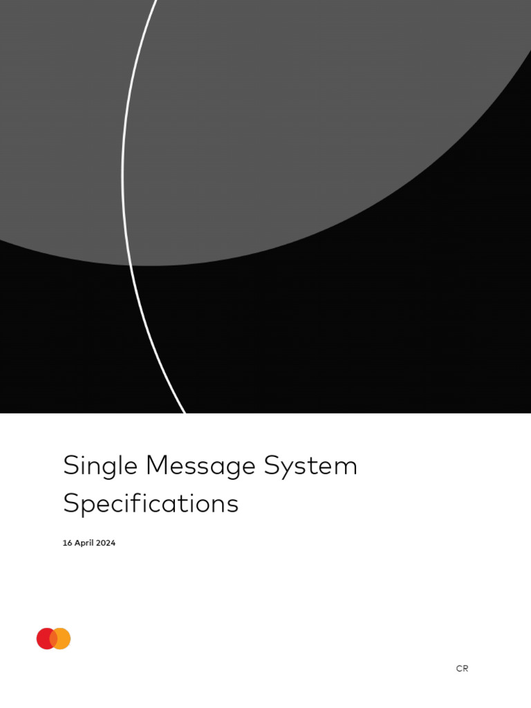 Single Message System Overview | PDF | Debit Card | Personal ...