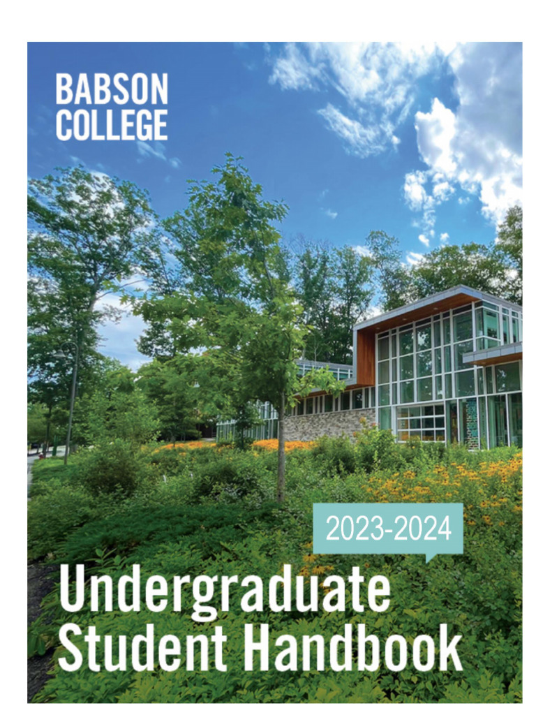Babson College Undergraduate Handbook | PDF | Course Credit | Advanced ...