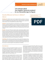 Download Characterization and antimicrobial susceptibility of gram negative bacteria isolated from cancer patients on chemotherapy in Egypt by iMedPub SN74879565 doc pdf