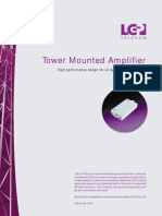 Tower Mounted Amplifier: High Performance Design For All Systems and Standards