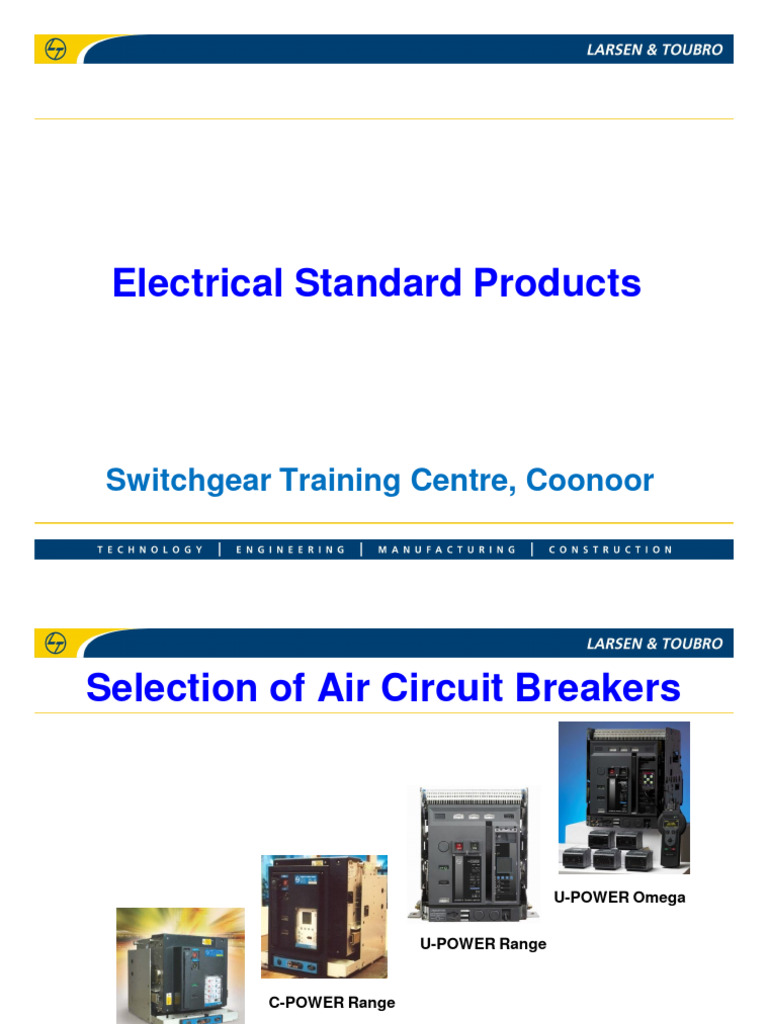 3.0 ACBs | PDF | Electrical Engineering | Electricity