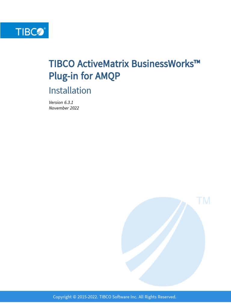 AMQP Plug-in Installation Guide | PDF | Installation (Computer Programs ...