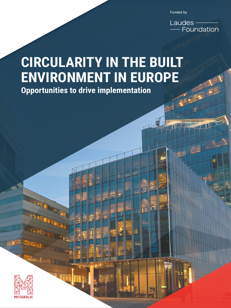 CIRCULARITY IN THE BUILT ENVIRONMENT IN EUROPE | Download Free PDF ...