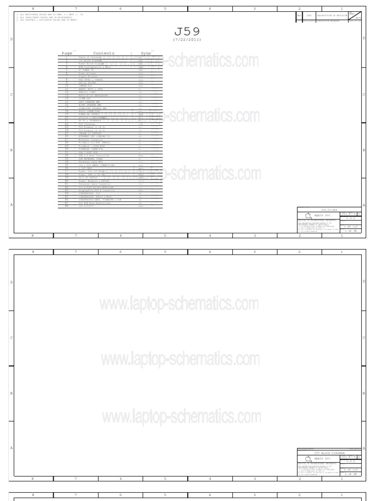 J59 Block Diagram and Specifications | PDF | Usb | Manufactured Goods