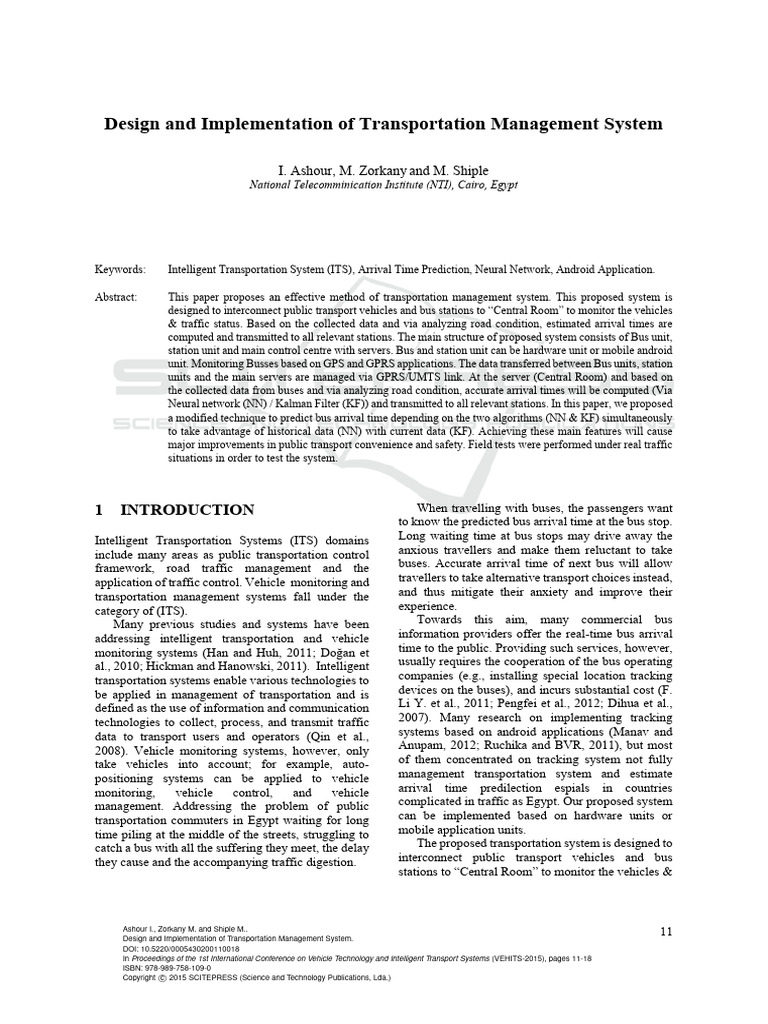 Design and Implementation of Transportat | PDF | Osi Model | Computer ...