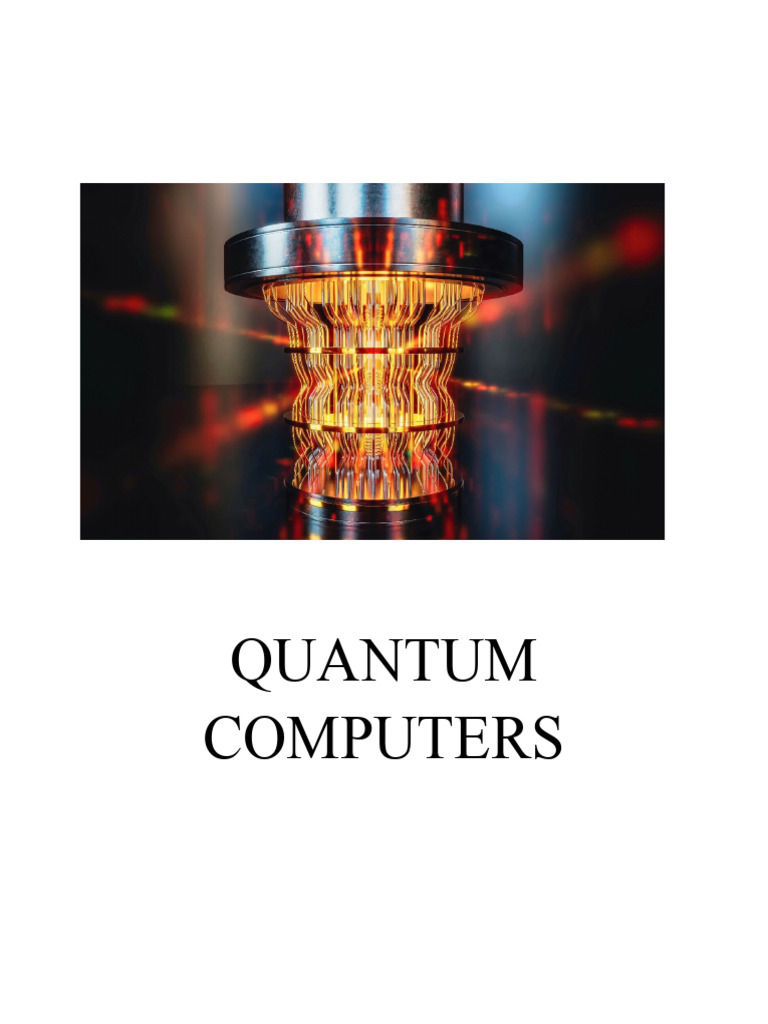 Fundamentals of Quantum Computing | PDF | Quantum Computing | Quantum ...