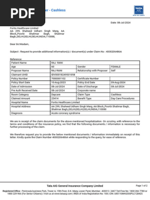 External Query Letter-119