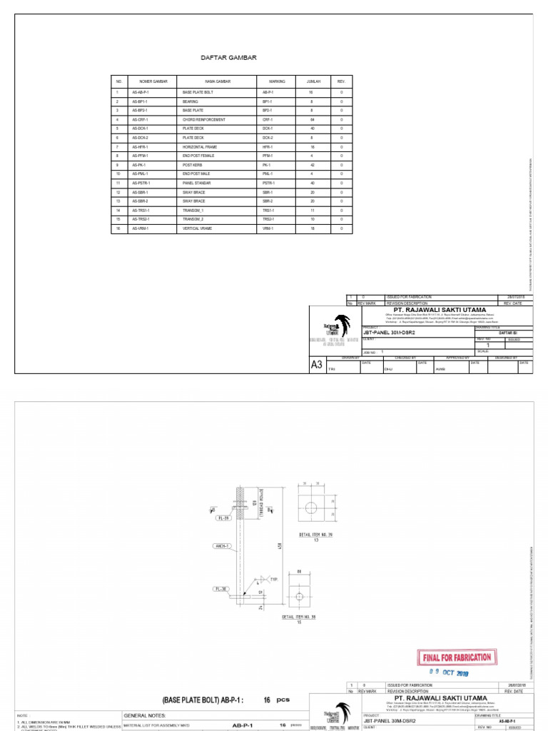 Welding Map Rsu 12 Nov | PDF | Civil Engineering | Structural Engineering