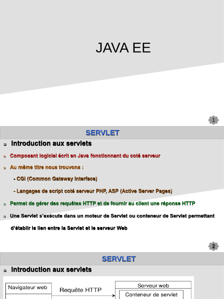 Servlet JSP JSTL MVC | PDF | Internet | Internet et Web