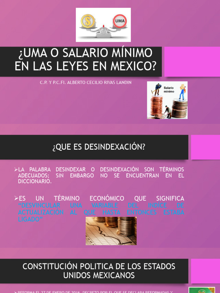 Uma o Salario Mínimo en Las Leyes | PDF | Salario mínimo | Salario