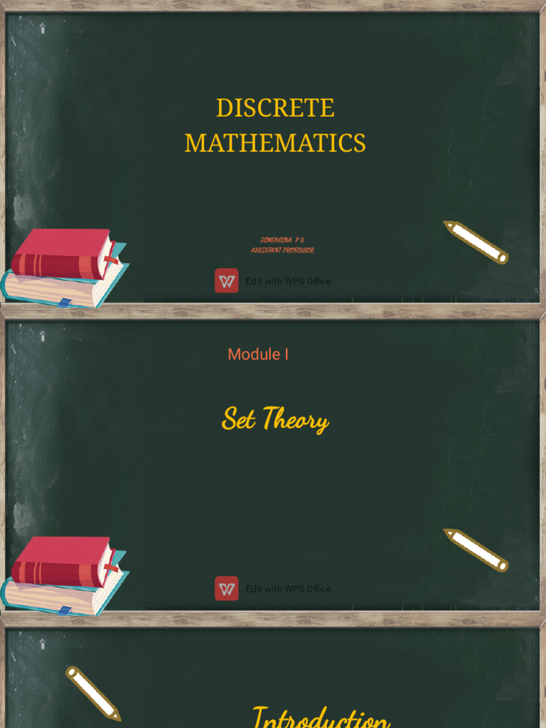 Set Theory Concepts and Operations | PDF | Set (Mathematics) | Subset