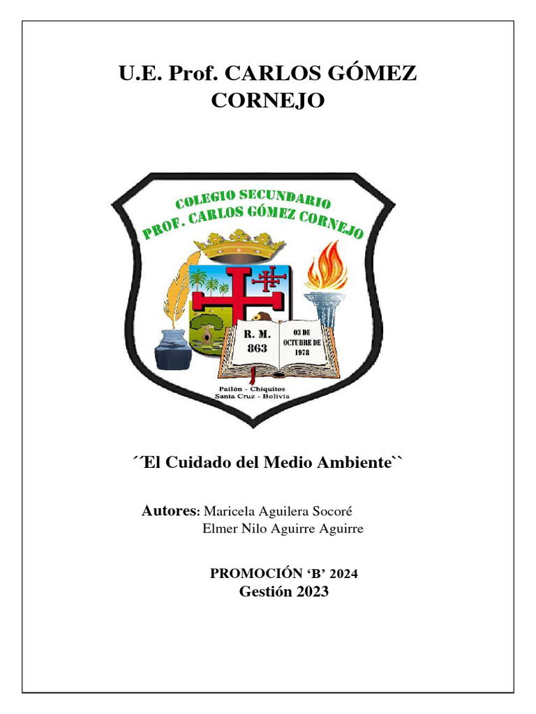 Cuidado Del Medio Ambiente ( | PDF | Entorno natural | Contaminación