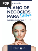 @biomedicinaesteticaBR E Book Plano de Negócios para Estética Empreendedorismo