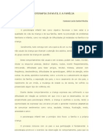 Psicoterapia Infantil e A Família