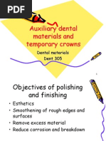 Lecture 18 & 19 - Abrasives and Temporary Crowns Material (Slides)