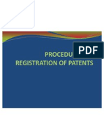 Procedure For Registration of Patents